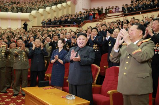 صورة نشرتها وكالة الأنباء الكورية الشمالية في 10 أ