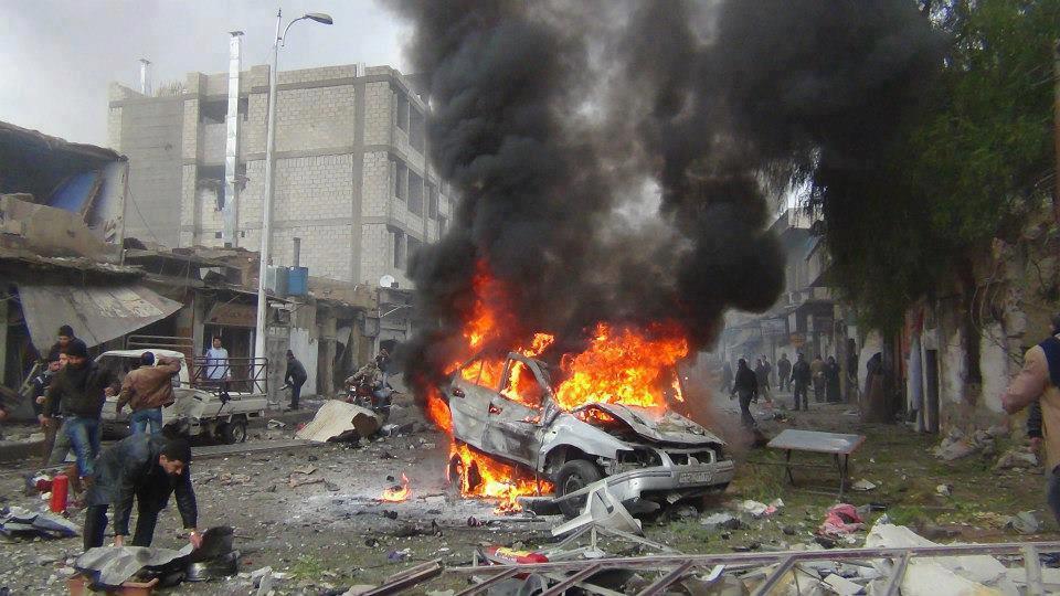 انفجار سيارة مفخخة جنوبي العراقي