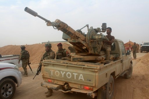 قوات عراقية على مشارف مدينة عكاشات في مخافظة الانب
