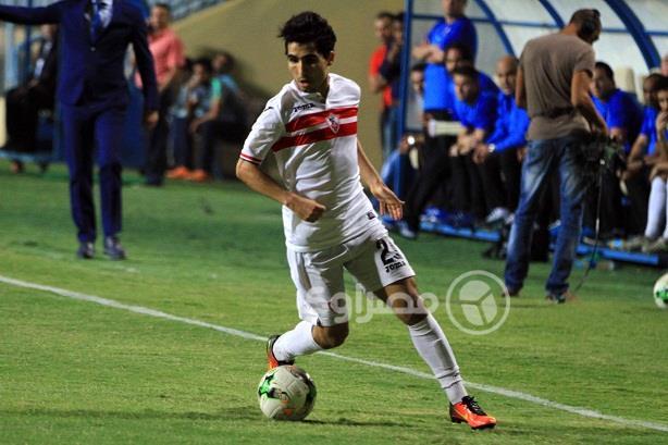 أحمد مدبولي خلال مباراة الداخلية