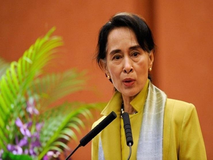 رئيسة وزراء ميانمار أونج سان سوتشي                
