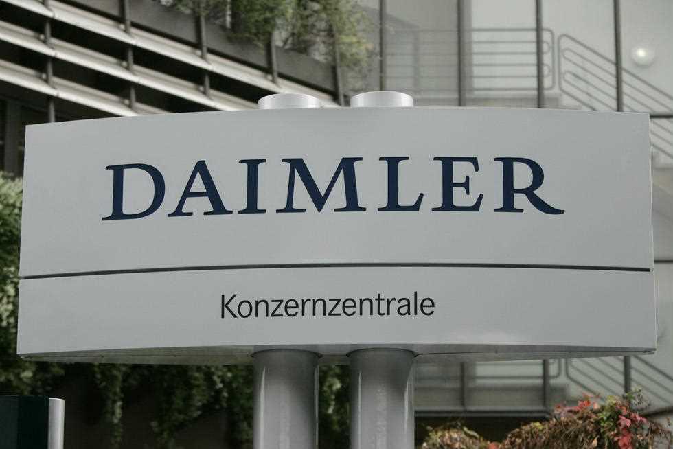 شركة صناعة السيارات الألمانية دايملر