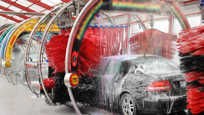 الغسل الآلي للسيارات