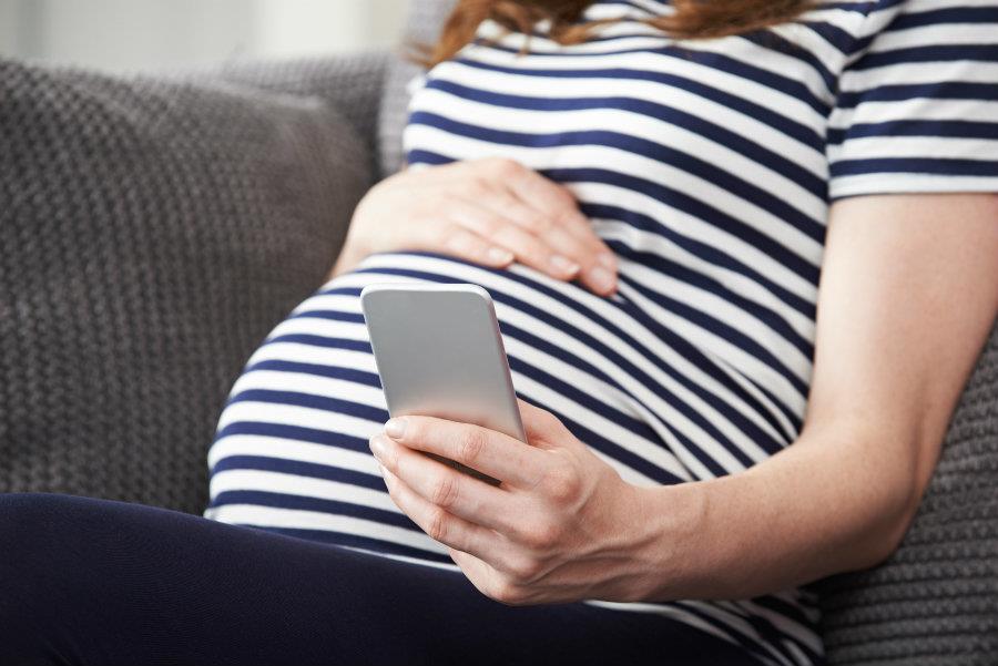 استخدام الحوامل للهواتف المحمولة 
