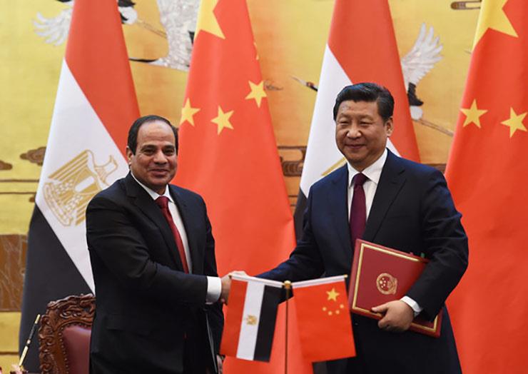 تعد الصين أكبر شريك تجاري لمصر