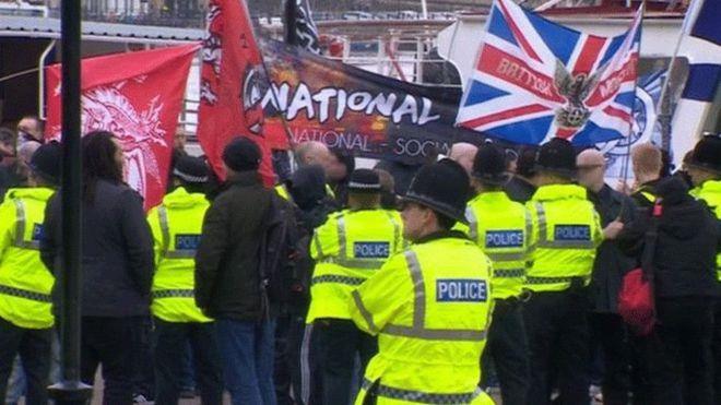 حظرت بريطانيا جماعة "العمل الوطني" المنتمية لليمين