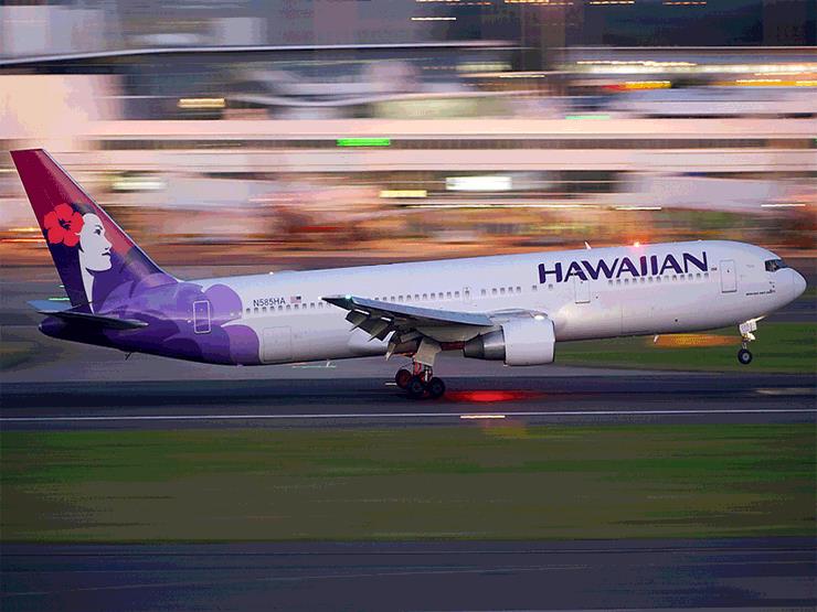 طائرة تابعة لخطوط هاواي الأميركية