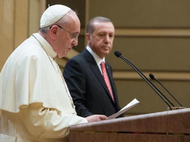 أردوغان والبابا فرنسيس