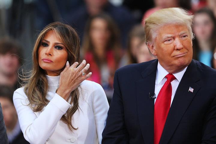 االرئيس الامريكي وزوجته
