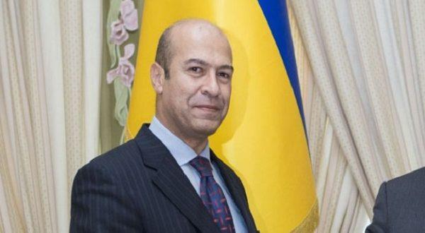 حسام الدين على سفير مصر لدى اوكرانيا