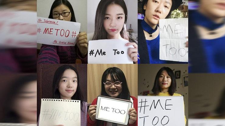 احتجاج فتيات بالصين على تعرضهن للتحرش