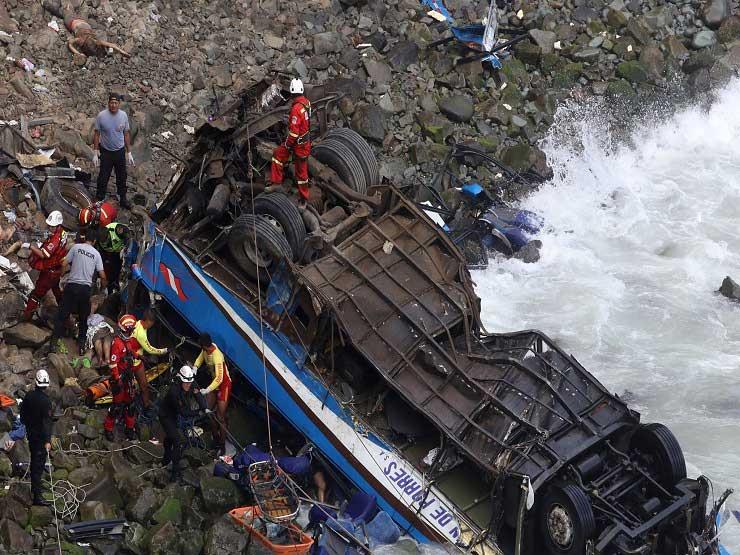 حادث تحطم حافلة بيرو