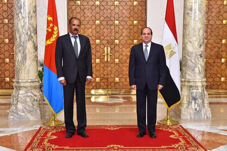 الرئيس السيسي ورئيس اريتريا