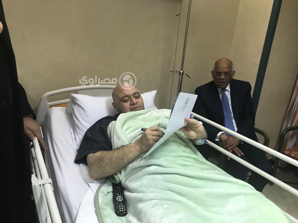 الدكتور علي عبد العال يزور نائب السيدة زينب للاطمئ