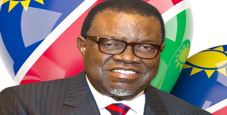 رئيس ناميبيا حاج جينجوب