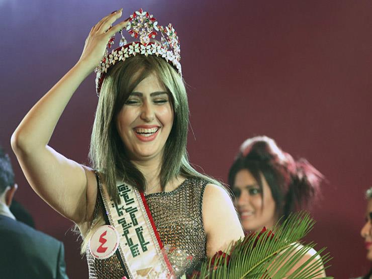 ملكة جمال العراق تنهار في بث مباشر بعد تهديدها بال