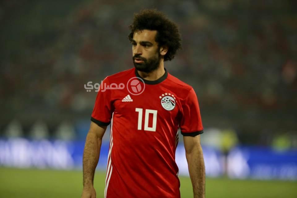 محمد صلاح لاعب منتخب مصر                          