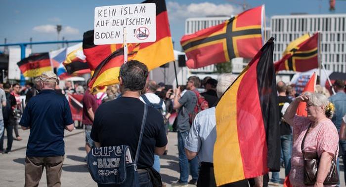 مظاهرة مناهضة للعنصرية في برلين