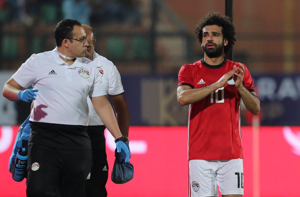 محمد صلاح لاعب منتخب مصر