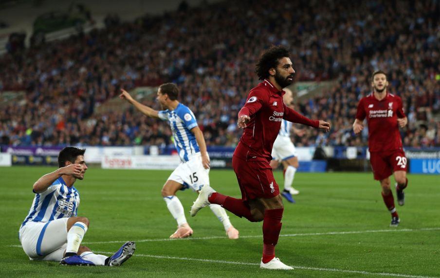 محمد صلاح أمام هدرسفيلد