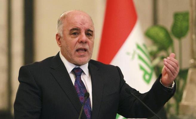  رئيس الوزراء العراقي المنتهية ولايته حيدر العبادي