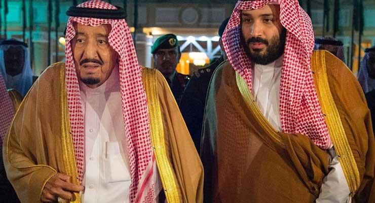 الملك سلمان وولي عهد السعودي