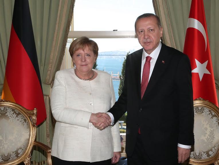 ميركل وأردوغان