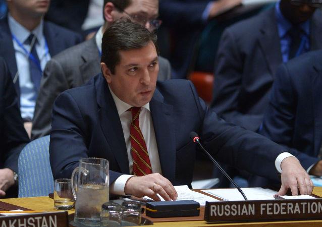 فلاديمير سافرونكوف نائب المندوب الروسي في الأمم ال