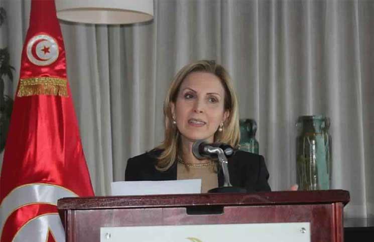 وزيرة السياحة التونسية سلمى اللومي