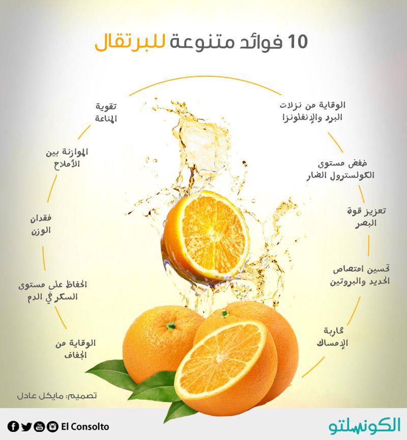 فوائد-البرتقال