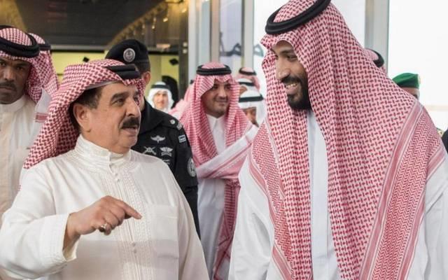 ملك البحرين وولي العهد السعودي
