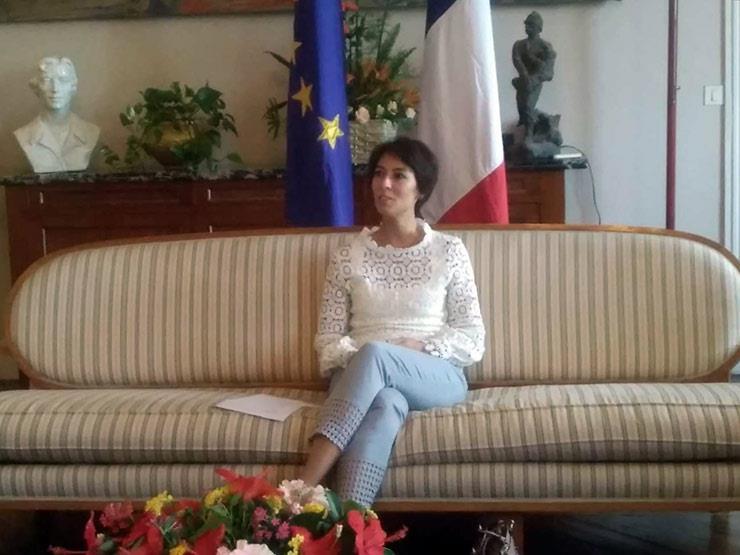 جانينا إيريرا قنصل عام فرنسا بالإسكندرية