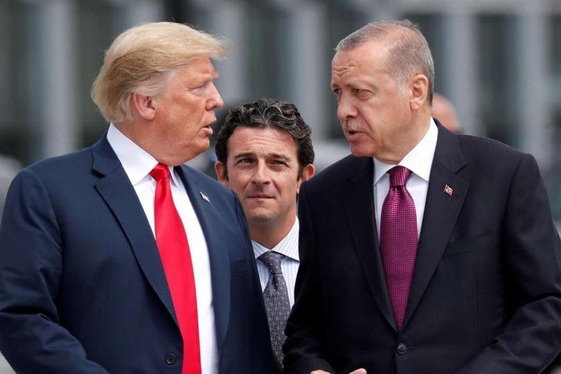 ترامب و أردوغان -ارشيفية