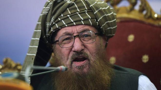 الزعيم الروحي لحركة طالبان مولانا سميع الحق