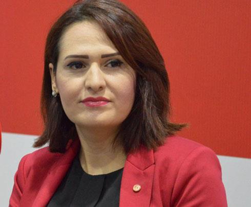 ماجدولين الشارني وزيرة الشباب التونسية