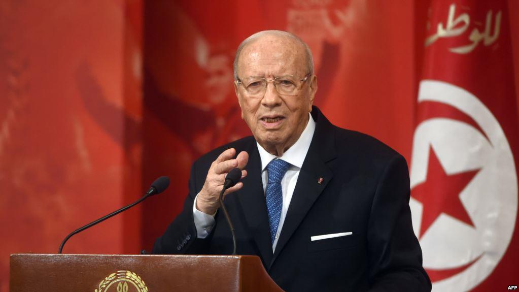 الرئيس التونسي الباجي قائد السبس                  