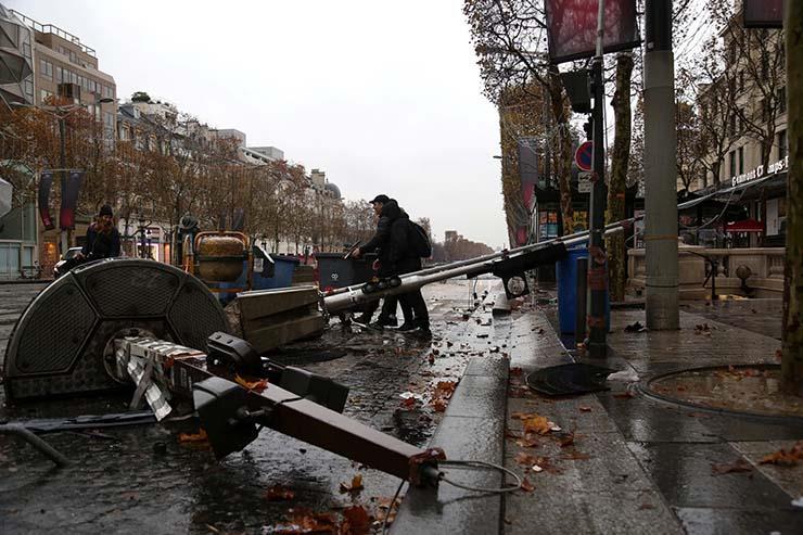 مواجهات الشرطة الفرنسية ومحتجو السترات الصفراء (2)