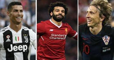 مودريتش وصلاح ورونالدو