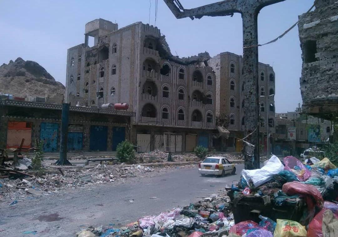 اثار دمار الحرب اليمنية