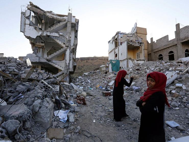 اثار الدمار في اليمن