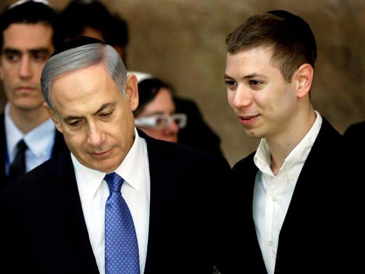 رئيس الوزراء الإسرائيلي نتنياهو ونجله
