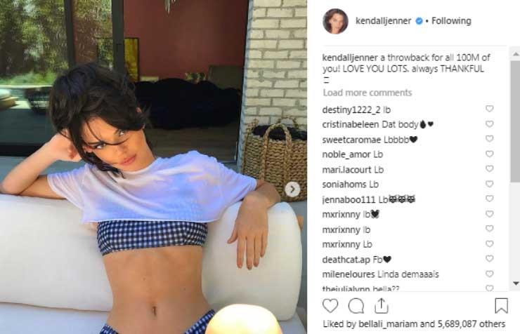 100-مليون-متابع-لكيندال-جينر