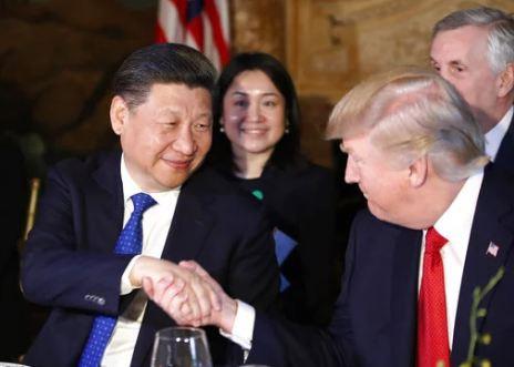 الرئيس الامريكي والرئيس الصيني