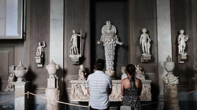 2. متحف الفاتيكان في روما.