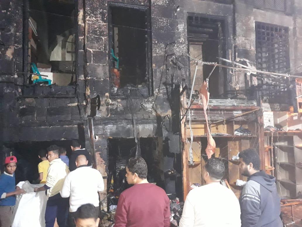 حريق مسجد الفكهاني