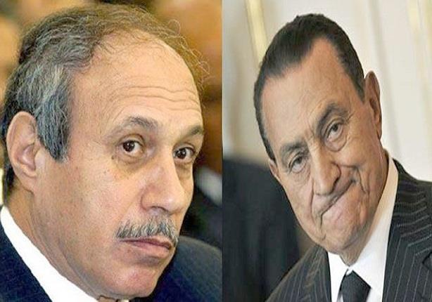 مبارك ووزير داخليته حبيب العادلي