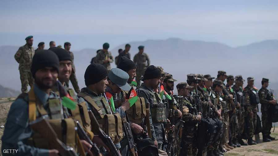 عناصر من الجيش الأفغاني