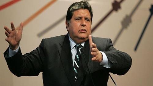 رئيس بيرو السابق الان جارسيا