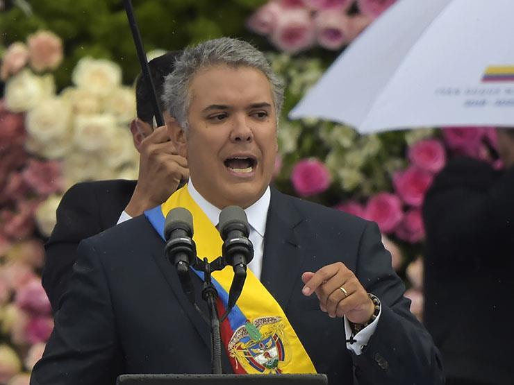 الرئيس الكولومبي ايفان دوك