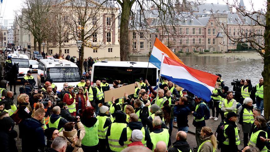 احتجاجات هولندا